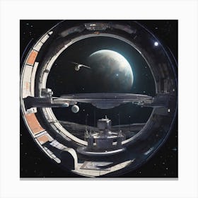 Space Station 28 Canvas Print