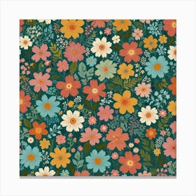 Floral Pattern 31 Canvas Print