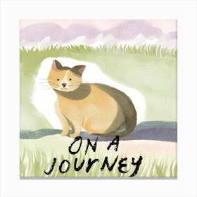 On A Journey Canvas Print