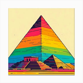 Great Pyramid Of Giza 2 Canvas Print