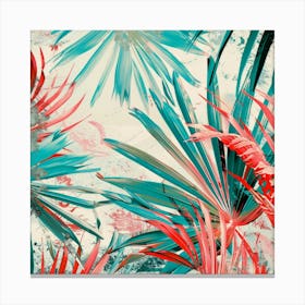 Tropical Leaves 72 Canvas Print