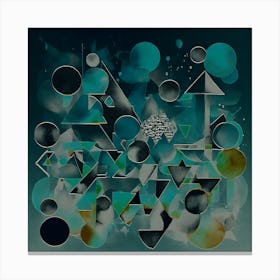 Abstract Painting Canvas Print