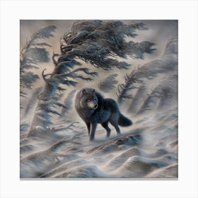 Wolf life 2 Canvas Print