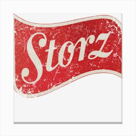 Storz Beer Canvas Print