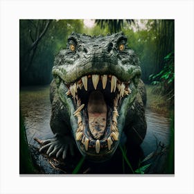 Alligator 4 Canvas Print