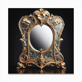 Ornate Mirror Canvas Print