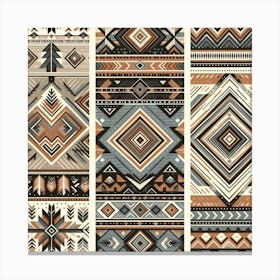 Set Of Nakota Canvas Print