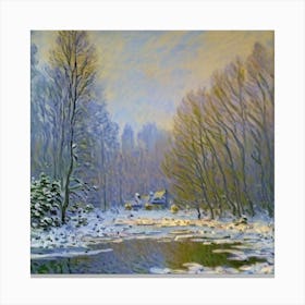 Winter Landscape Canvas Print