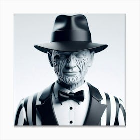 Suave Freddy Kruger Canvas Print