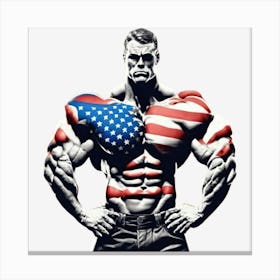 American Bodybuilder 1 Canvas Print