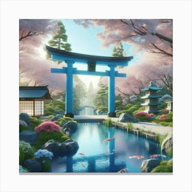 Japanese Garden 7 Canvas Print