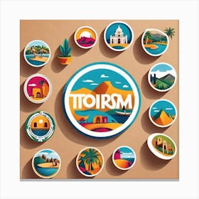 Turist Canvas Print