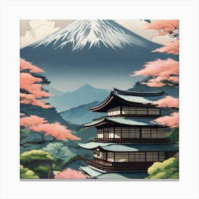 Mt Fuji 2 Canvas Print