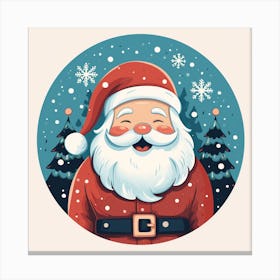 Santa Claus 50 Canvas Print