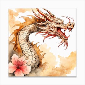 Dragon Painting (19) Canvas Print