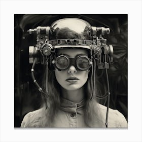 Steampunk Girl 13 Canvas Print