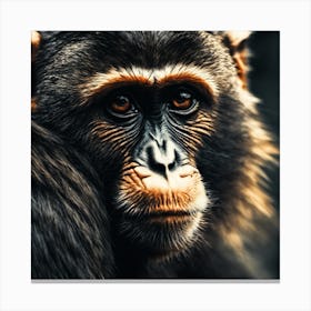 Chimpanzee 6 Canvas Print