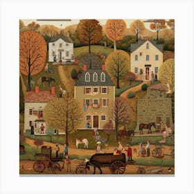 Old Country Canvas Print