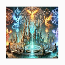 Spirit Of The Mantle Canvas Print