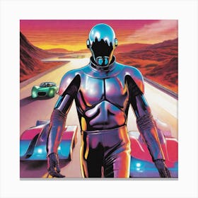 Robot Man 18 Canvas Print