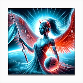 Angel Of The Universe Canvas Print