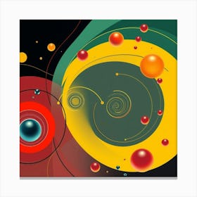 Abstract Physics Canvas Print