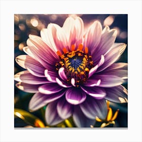 Purple Flower Canvas Print