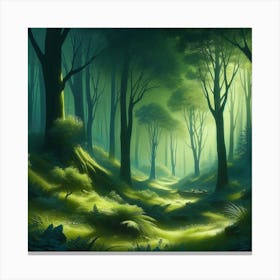 Forest 9 Canvas Print