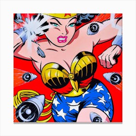 Wonder W Canvas Print