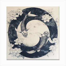 Koi Fish 1 Canvas Print