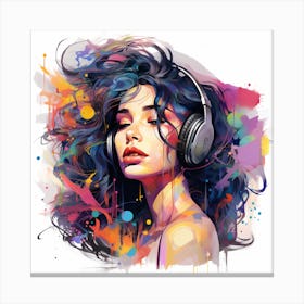 CalmingFacade Music Icon 9 Canvas Print
