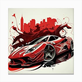 Car Art Canvas Print