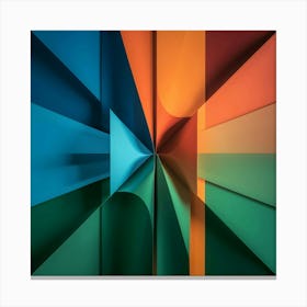 Abstract Geometric Pattern Canvas Print