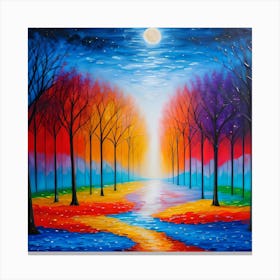 Forest Path Canvas Print