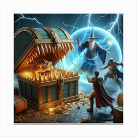 Wizard'S Chest Canvas Print