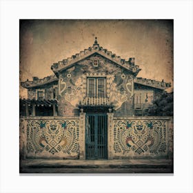 mexican House Canvas Print