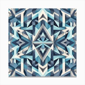 Cold Shape Canvas Print