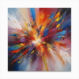 Explosion Canvas Print