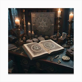 Study Of The Occult 2 Canvas Print