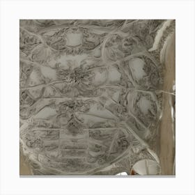 Ceiling Of A Church Canvas Print