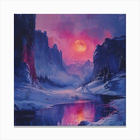 'Winter Solstice' Canvas Print