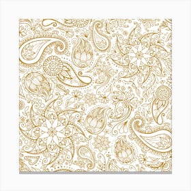 Paisley Pattern Canvas Print