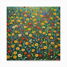 Wildflower Meadow Canvas Print