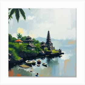 Bali Painting Canvas Print