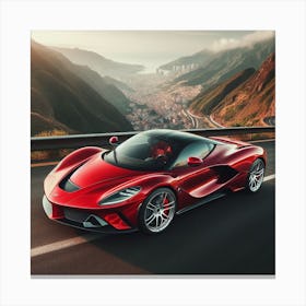 F1 Supercar Canvas Print