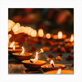 Diwali Lights 13 Canvas Print