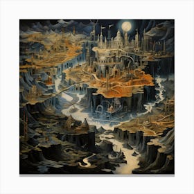 City Of The Dead Canvas Print