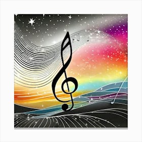 Music Note Canvas Print