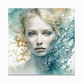 Water Splashes 2 Canvas Print