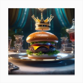 Burger King 3 Canvas Print